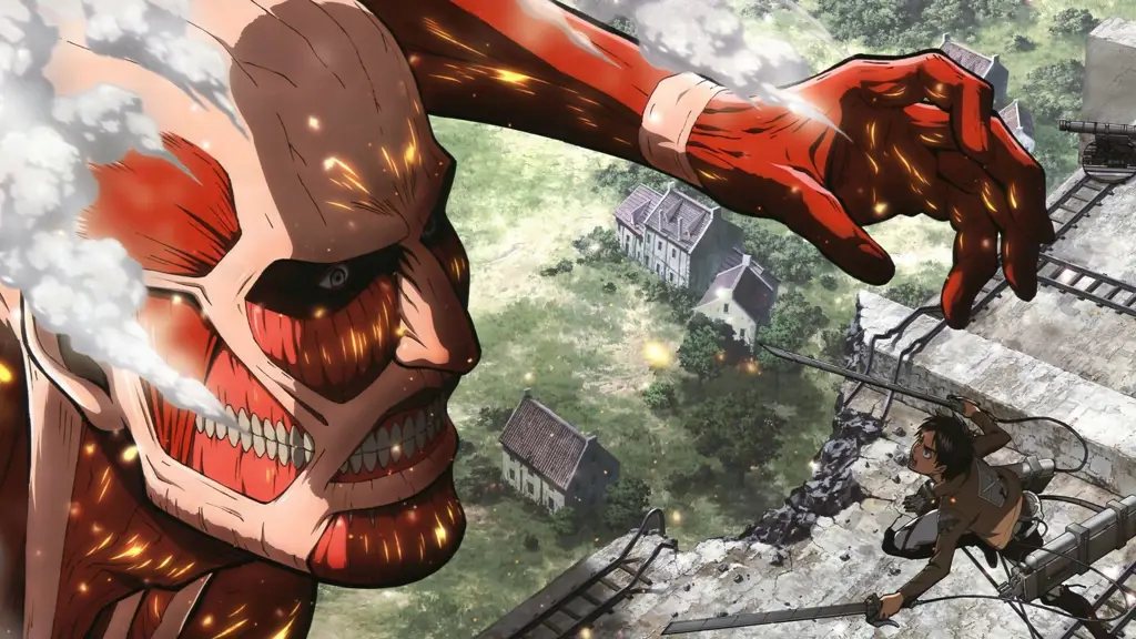 Sebuah Titan dari Attack on Titan