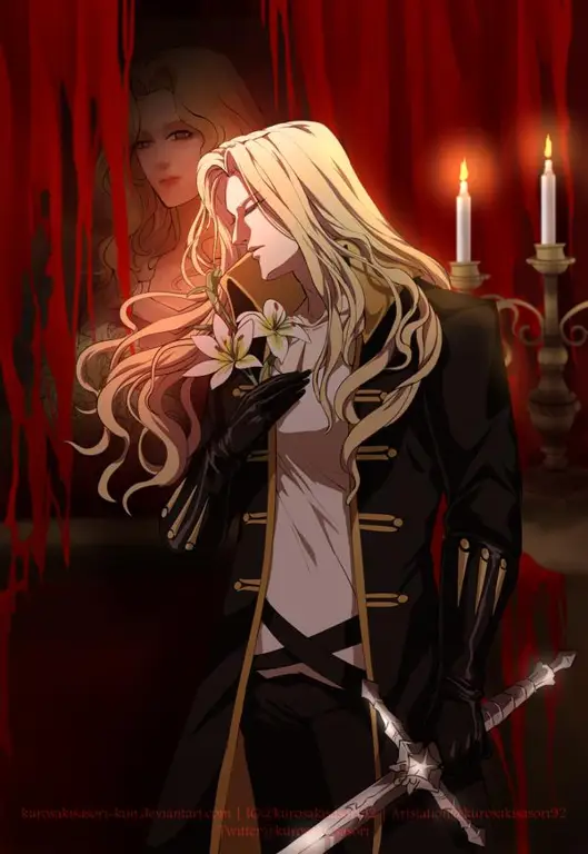 Alucard versi Castlevania Netflix