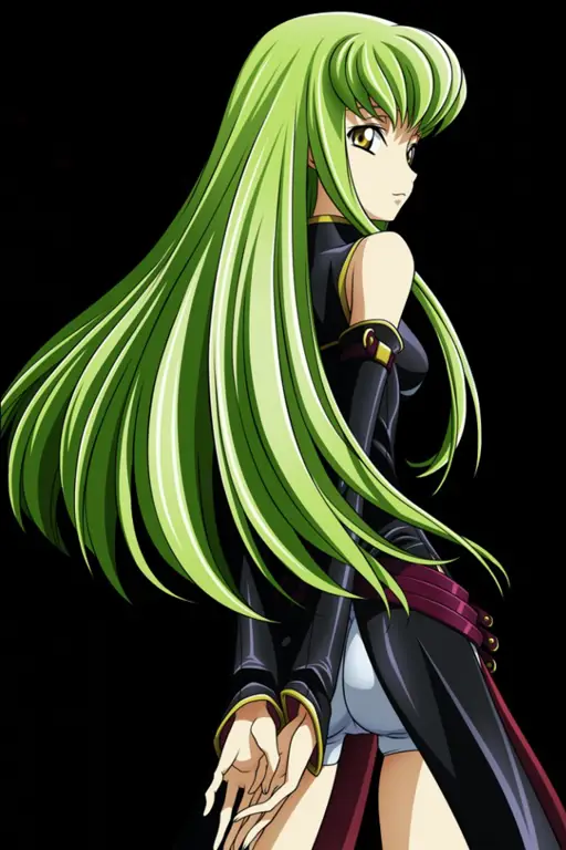 C.C. dalam Code Geass OVA 1