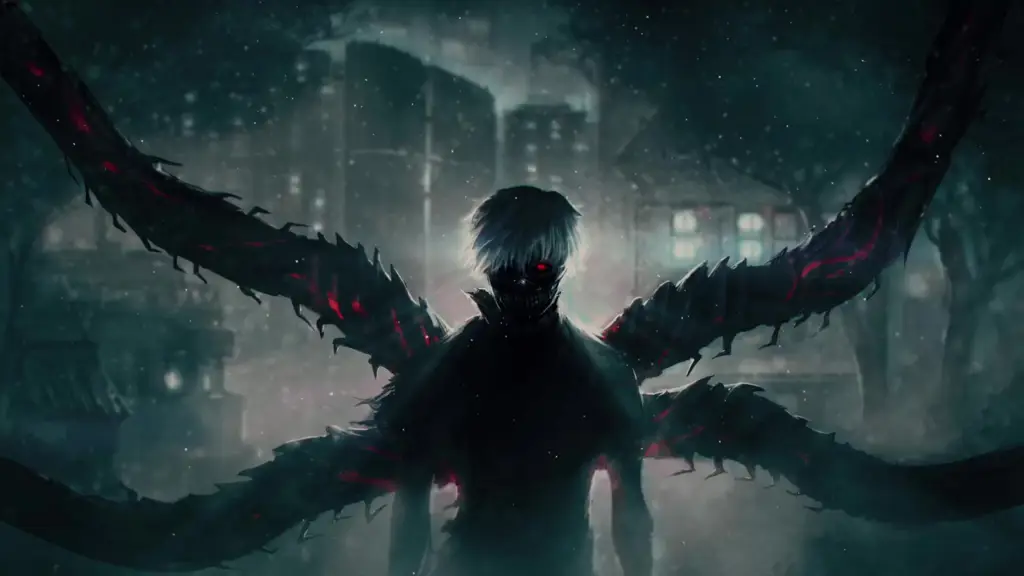 Ken Kaneki dalam film live action Tokyo Ghoul