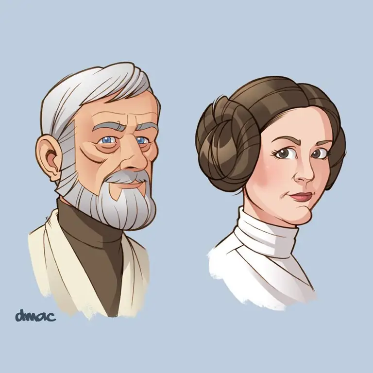 Leia Organa dalam serial Obi-Wan Kenobi