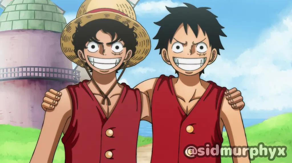 Penampilan Luffy di One Piece live action Luffy dalam versi live action