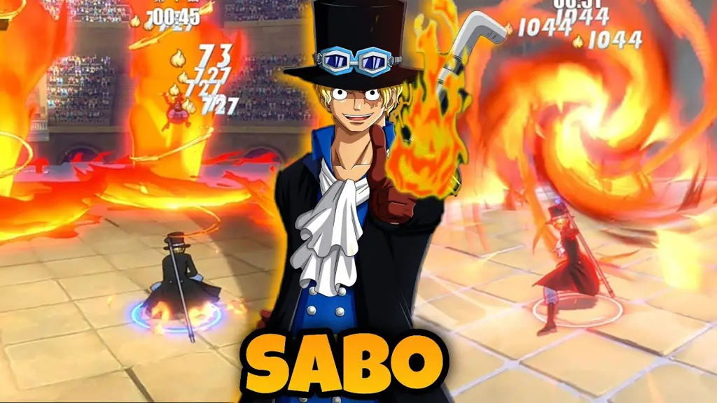 Sabo muncul di arc Dressrosa