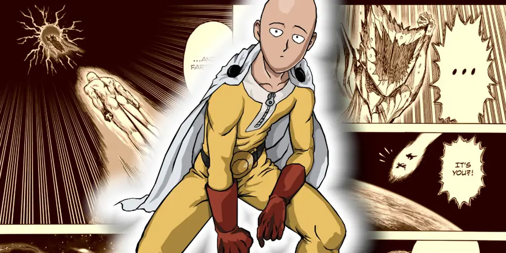 Saitama dalam One Punch Man Chapter 168