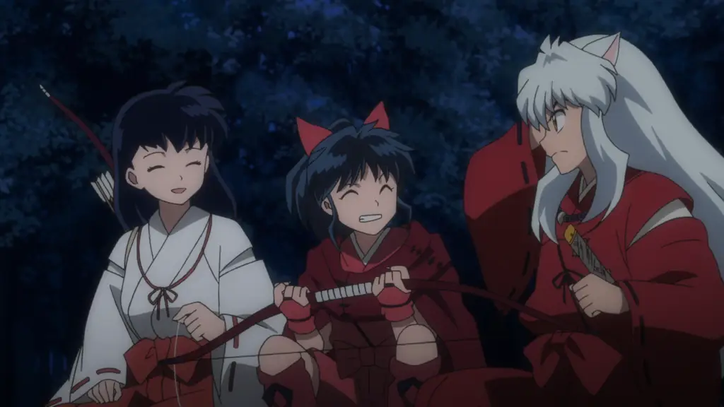 Cameo Inuyasha dan Kagome di Yashahime