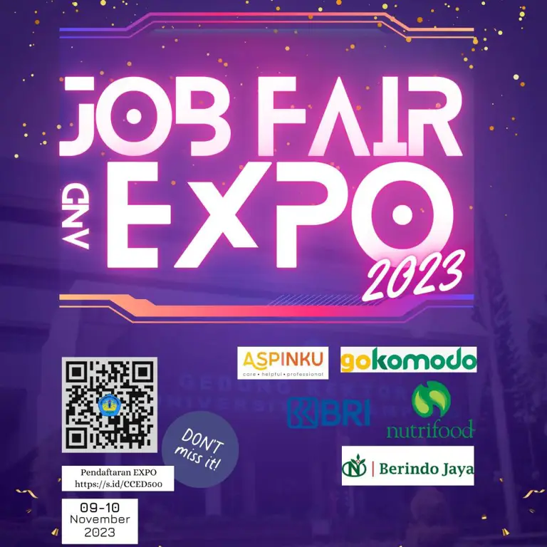 Gambar job fair di Bandar Lampung