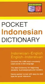 Kamus bahasa Indonesia yang berisi berbagai kosakata