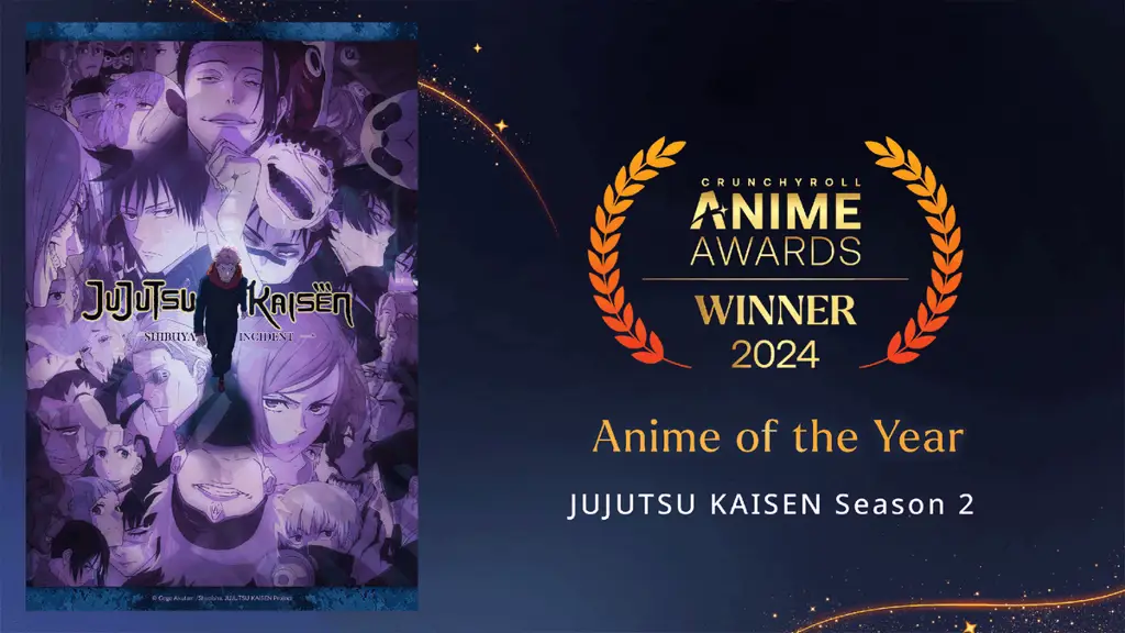 Adegan penganugerahan penghargaan anime