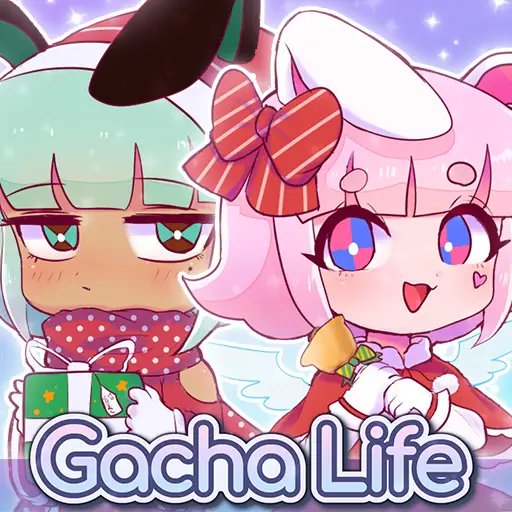 Seseorang memainkan game gacha di ponsel