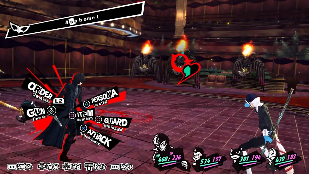 Gameplay menarik dari Persona 5