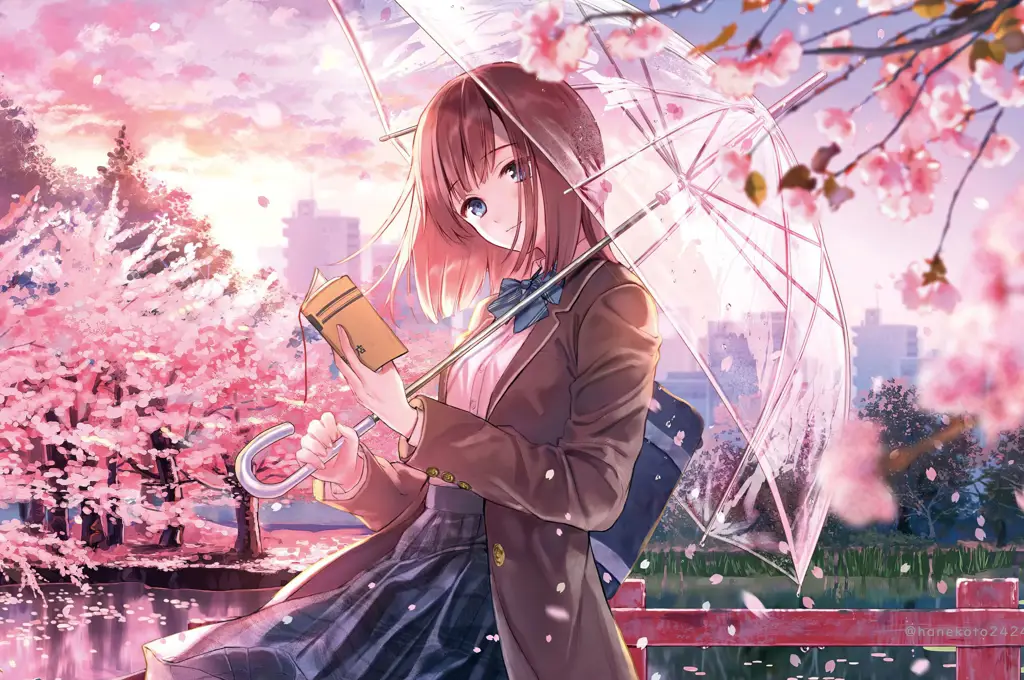 Pengalaman Menonton Anime Menonton anime di laptop