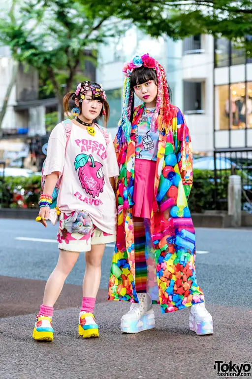 Gaya jalanan Harajuku yang terinspirasi anime