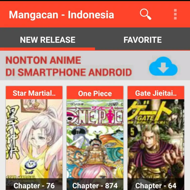 Gambar pembaca manga di Indonesia