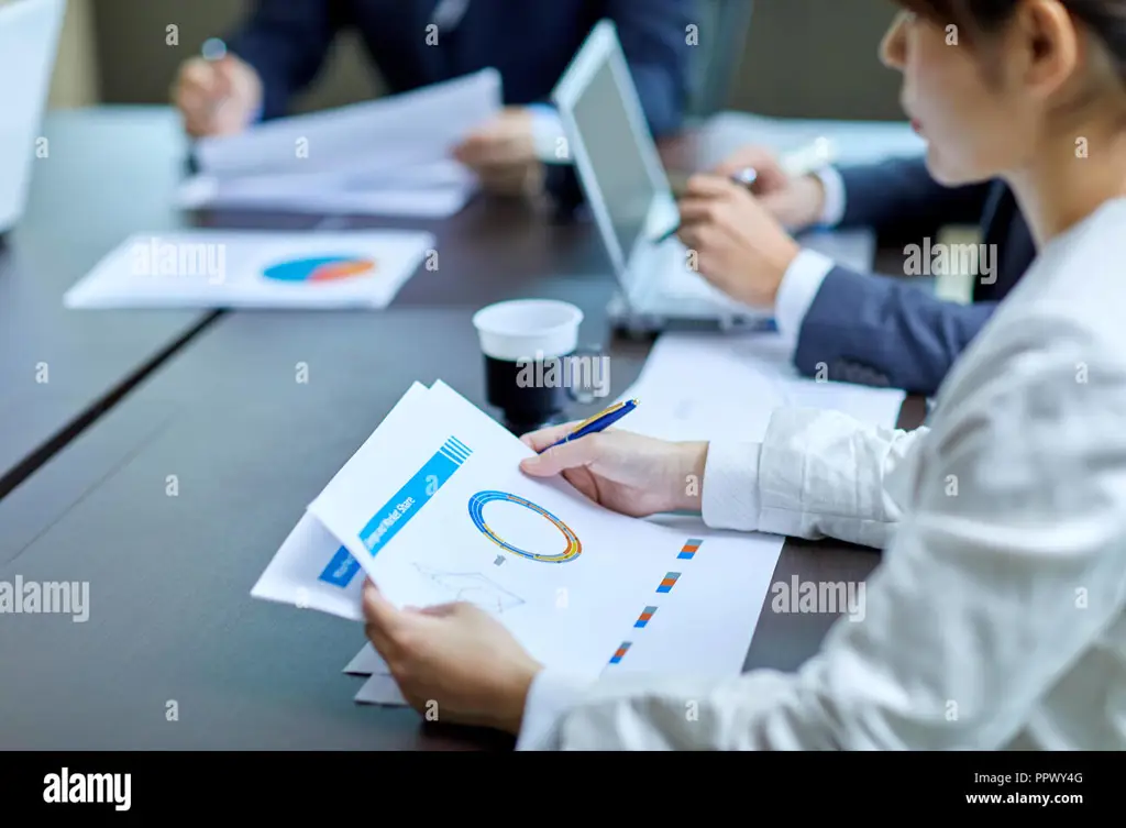 Suasana rapat bisnis di Jepang