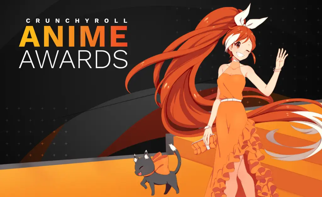 Gambar penghargaan Crunchyroll untuk anime