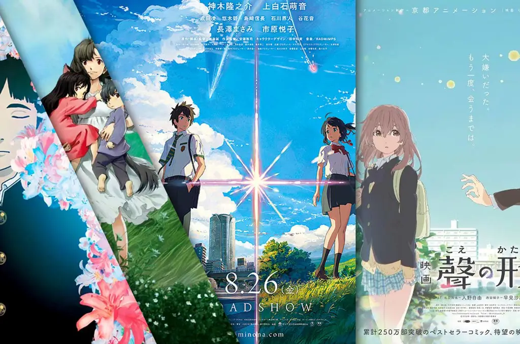 Gambar beberapa penghargaan yang diraih oleh film-film pendek Anime Mirai