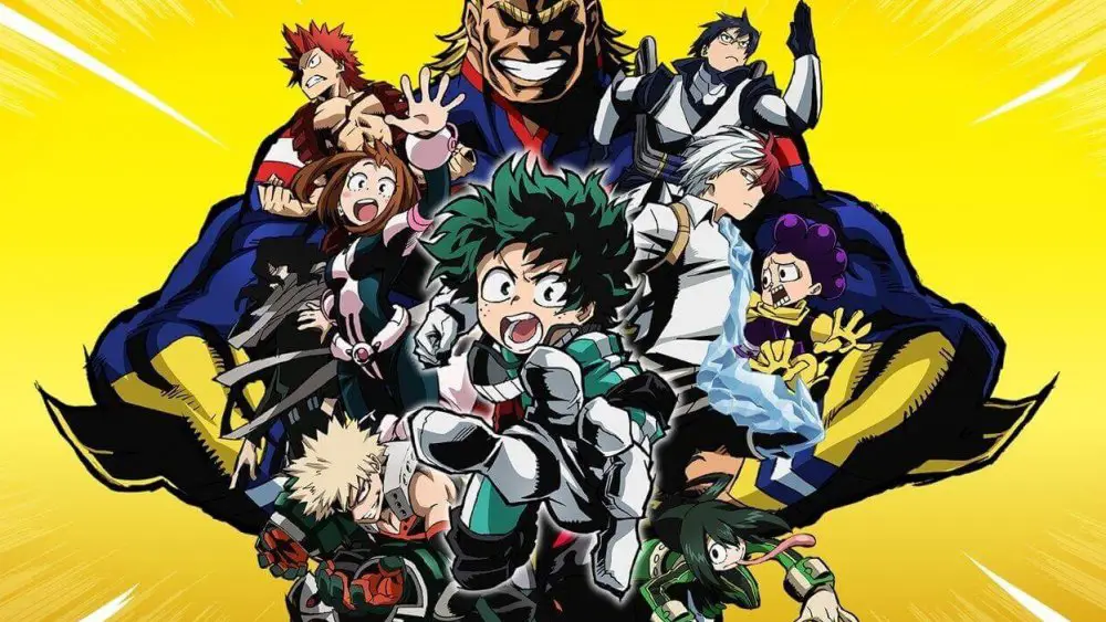 Karakter My Hero Academia yang meningkatkan kekuatannya