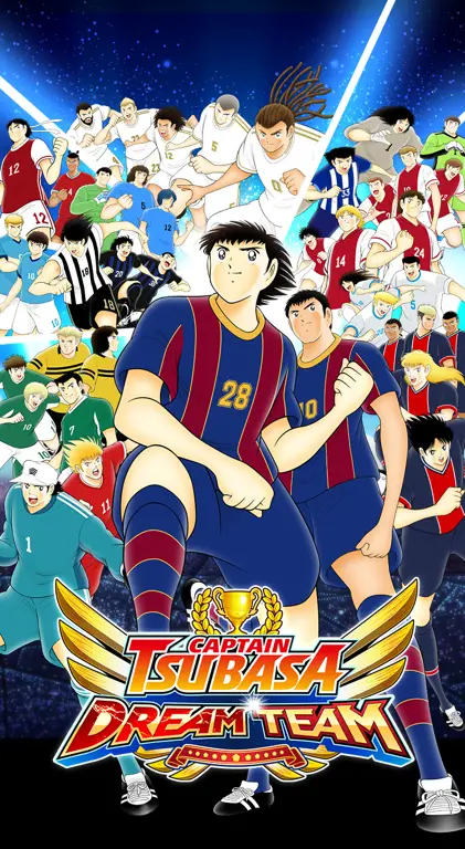 Kerjasama tim dalam anime Captain Tsubasa