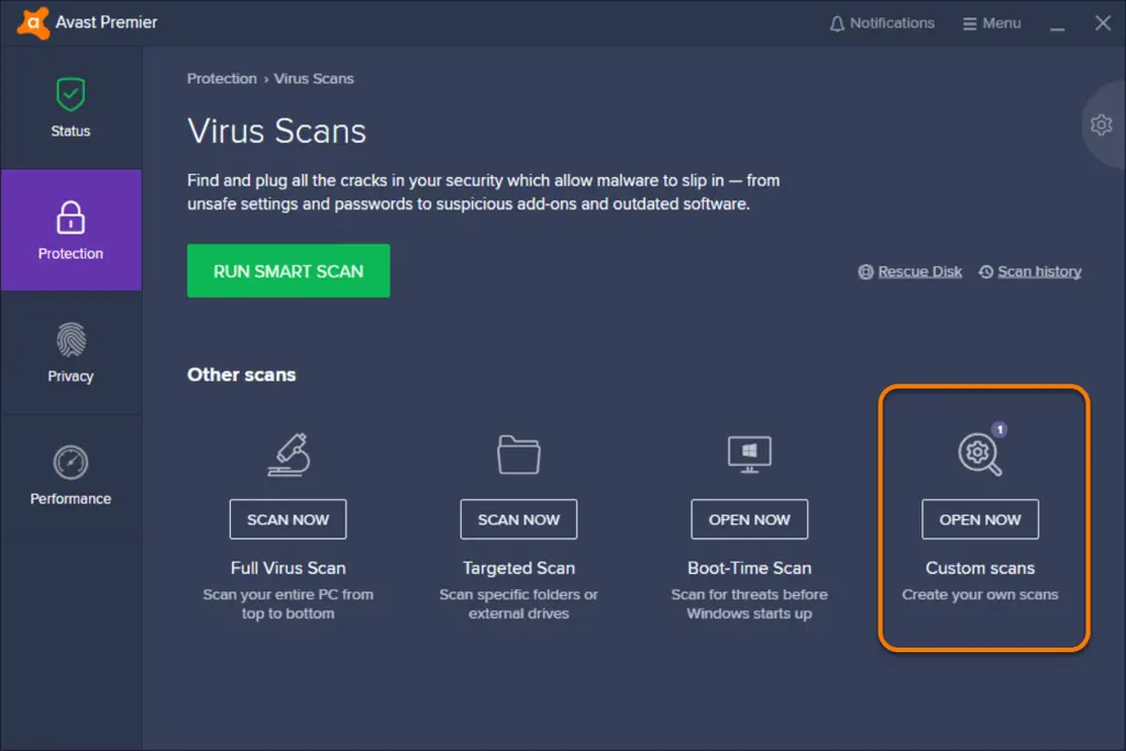 Perangkat lunak pemindai virus