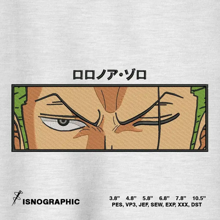 Zoro dengan penutup mata