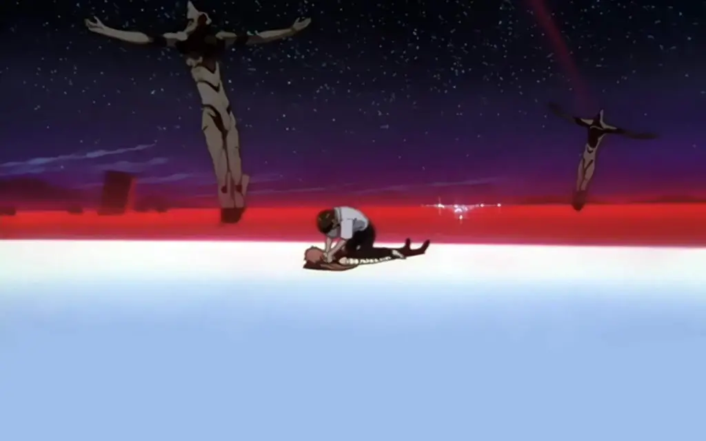 Adegan penutup Evangelion 4.0