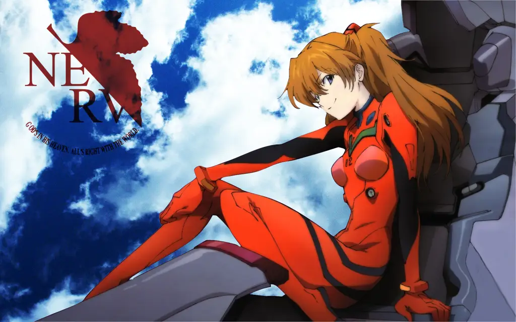 Gambar Asuka Langley Soryu pilot Eva