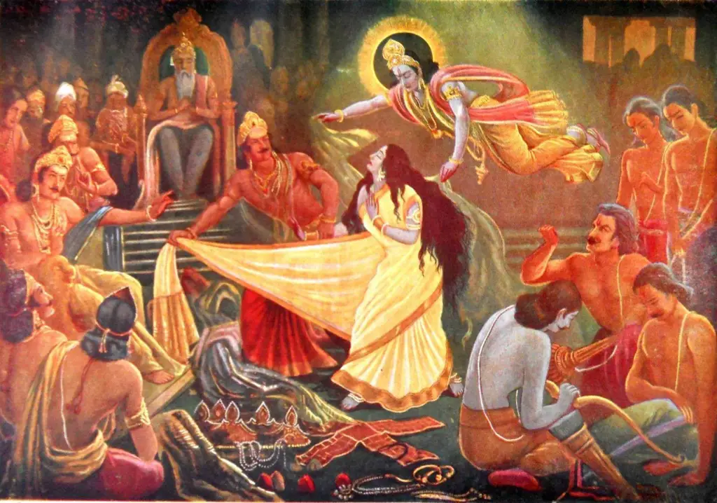 Gambar Dewa Krishna dalam Mahabharata