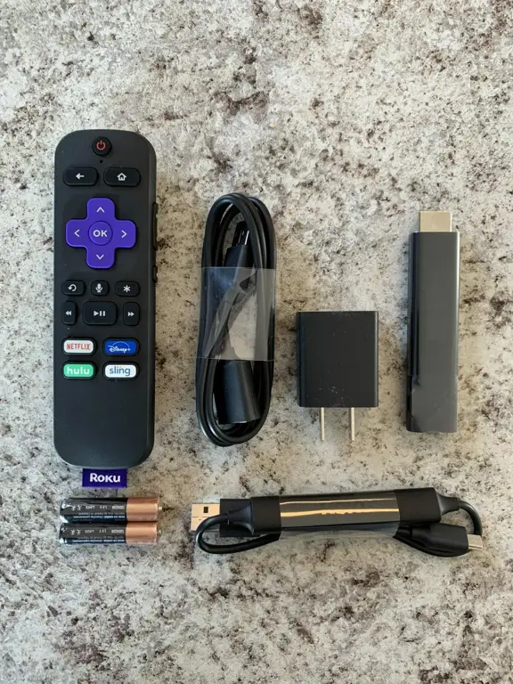 Gambar perangkat streaming Roku