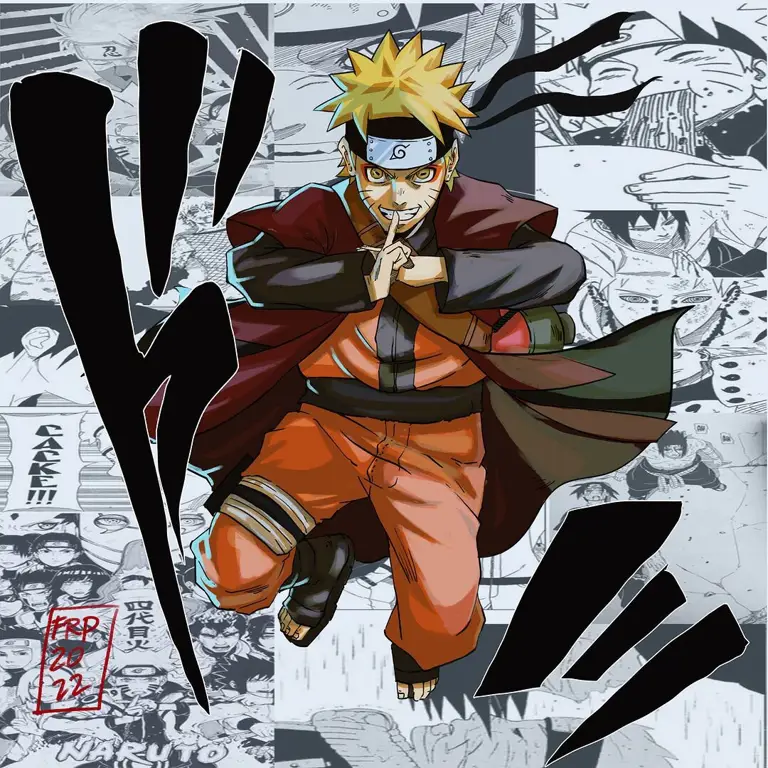 Gambar perayaan ulang tahun Naruto ke-20