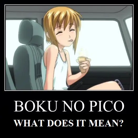 Perbandingan adegan yang tersensor dan tidak tersensor dalam anime Boku no Pico