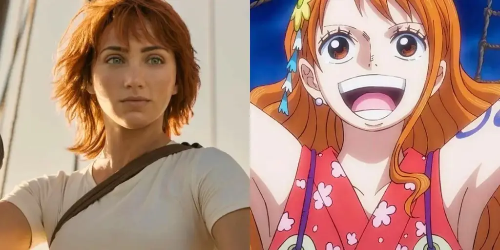 Gambar perbandingan antara anime dan live action-nya