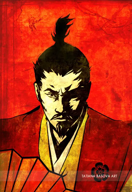 Potret historis Oda Nobunaga