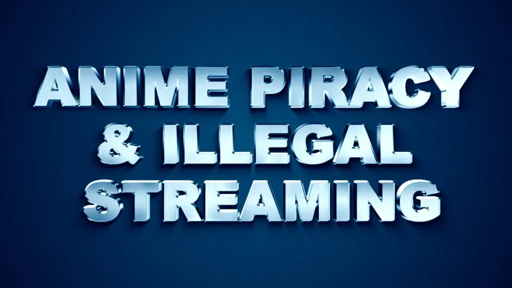 Grafik perbandingan streaming anime ilegal dan legal