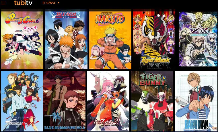 Berbagai aplikasi streaming anime