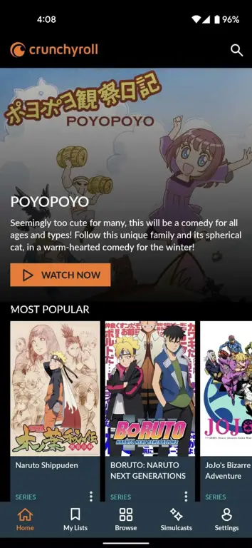 Perbandingan fitur aplikasi streaming anime Tabel perbandingan aplikasi streaming anime