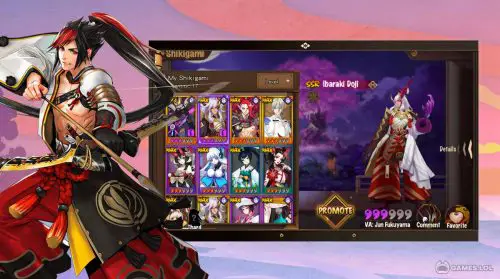 Gameplay game Onmyoji