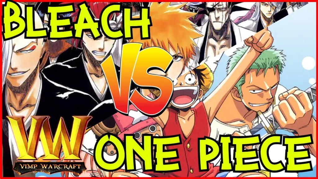 Adegan pertarungan Bleach vs One Piece