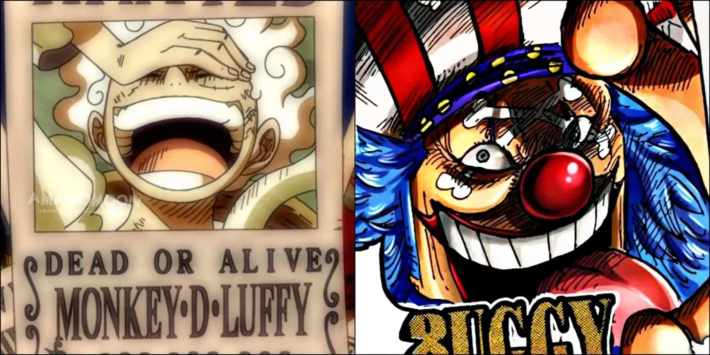 Perbandingan bounty para Yonko di dunia One Piece.