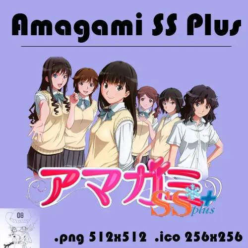 Gambar perbandingan karakter-karakter wanita dalam Amagami SS Plus