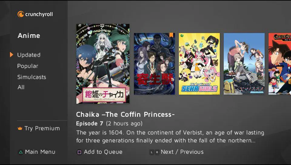 Perbandingan layanan streaming anime legal Grafik perbandingan layanan streaming anime