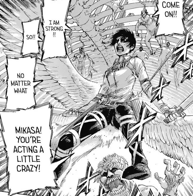 Perbandingan panel manga Attack on Titan