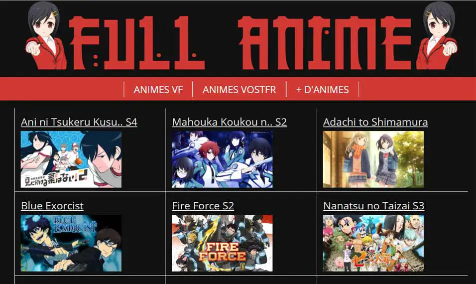 Perbandingan situs streaming anime