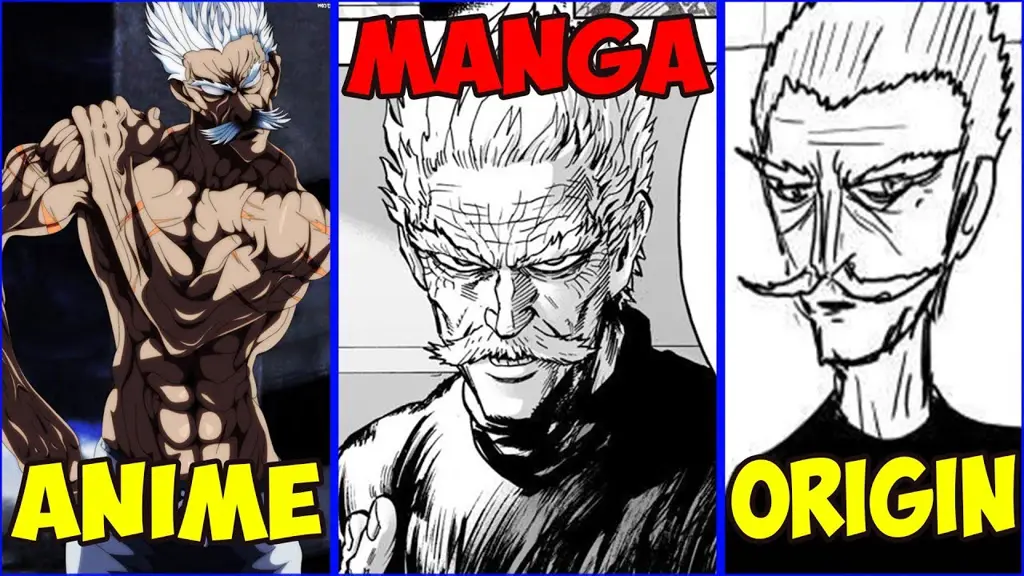 Perbandingan adegan manga dan anime One Punch Man