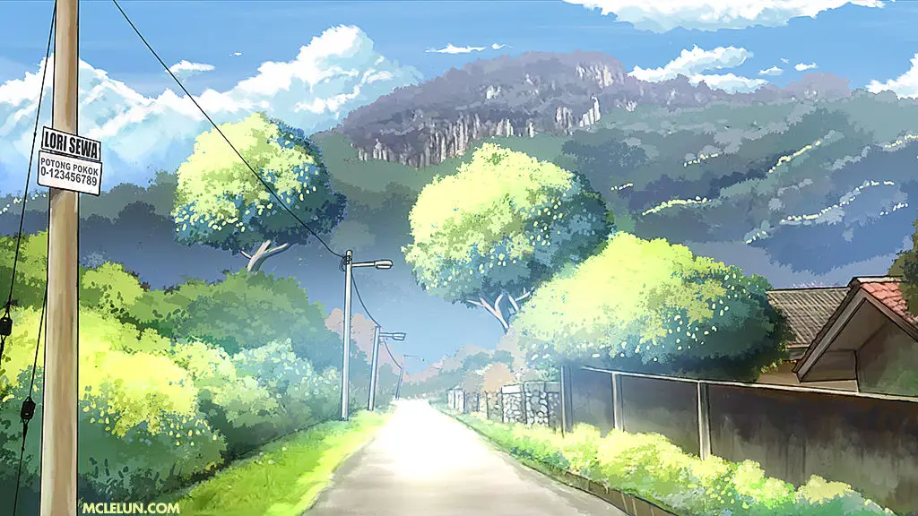 Perbandingan gaya seni Makoto Shinkai antara manga dan anime