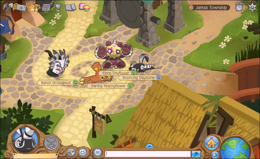 Perbandingan grafis Animal Jam Beta dan versi terbaru