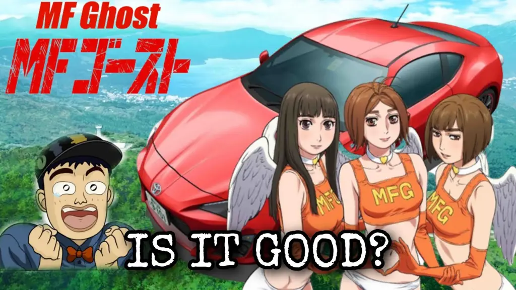 Bagan perbandingan antara Initial D dan MF Ghost