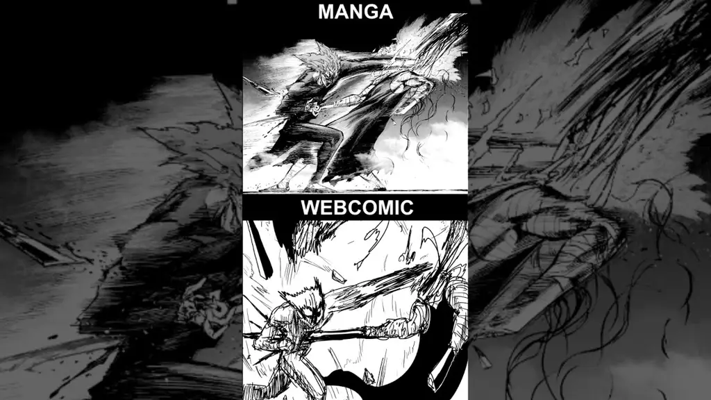 Perbandingan antara One Punch Man Mangaku dan Animenya