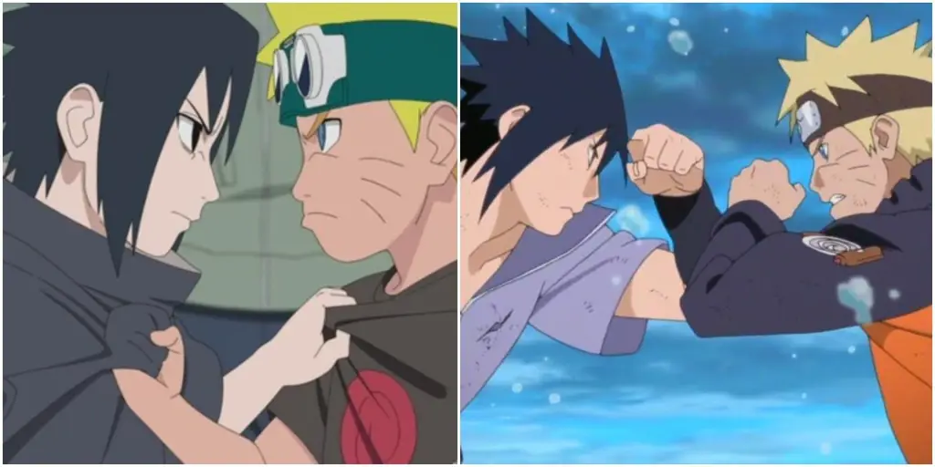 Naruto dan Sasuke berdamai di akhir cerita