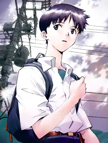 Potret Shinji Ikari, pilot Evangelion Unit-01