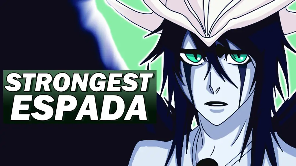 Grafik peringkat Espada di Bleach